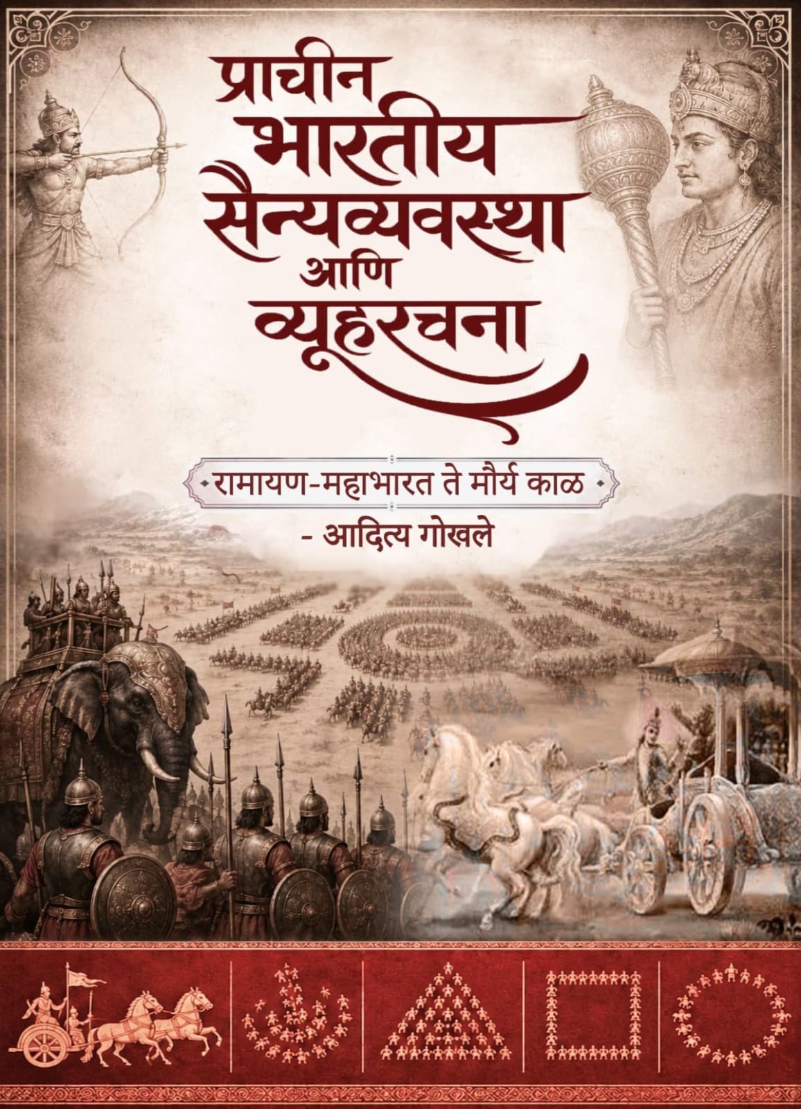 Pracheen Bahratiya SainyaVyavastha Ani Vyuhrachana |प्राचीन भारतीय सैन्यव्यवस्था आणि व्यूहरचना By Aditya Gokhale |  आदित्य गोखले