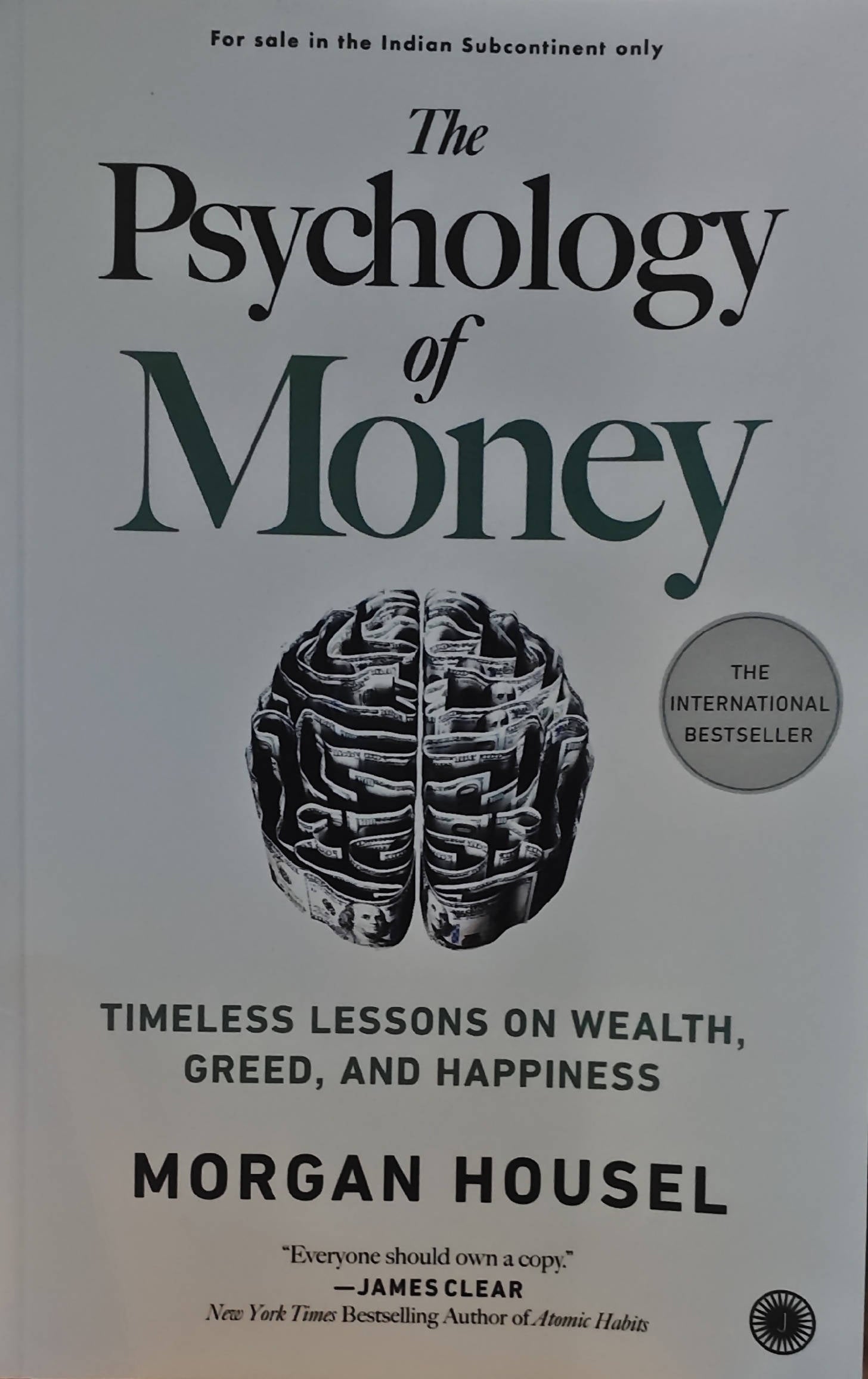 The psychology of money by Morgan Housel  Kaivalya Joshi Books inspire-bookspace.myshopify.com Half Price Books India